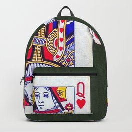 Playing Cards Love Backpack | Card, Aggressive, Shark, Blind, Hit, Casino, Photo, Dealer, Poker, Fish 
