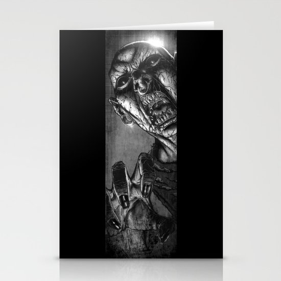 Zombie Stationery Cards