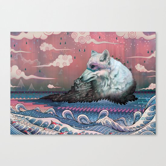 Lone Wolf Canvas Print