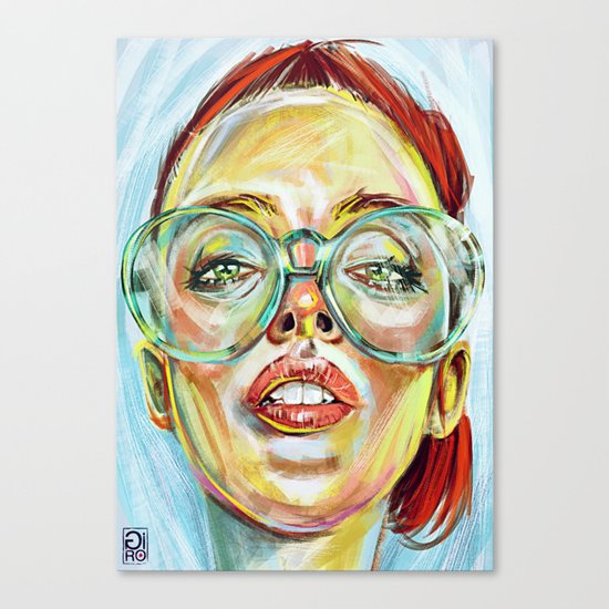 "Glowing 2" Canvas Print