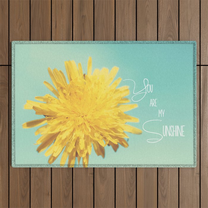 You are my Sunshine Outdoor Rug