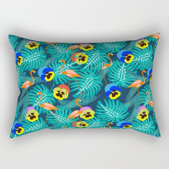 Summer tropical I Rectangular Pillow