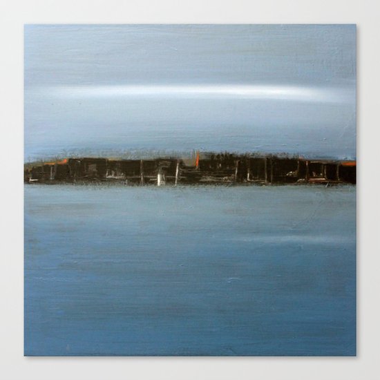 before the storm Canvas Print