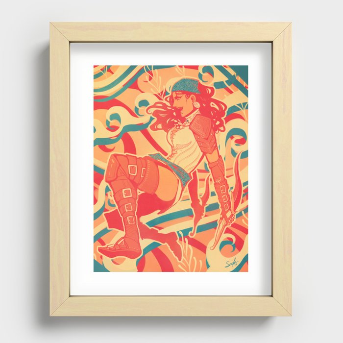 Dragon Age: Isabela Recessed Framed Print