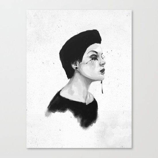 rainy day Canvas Print
