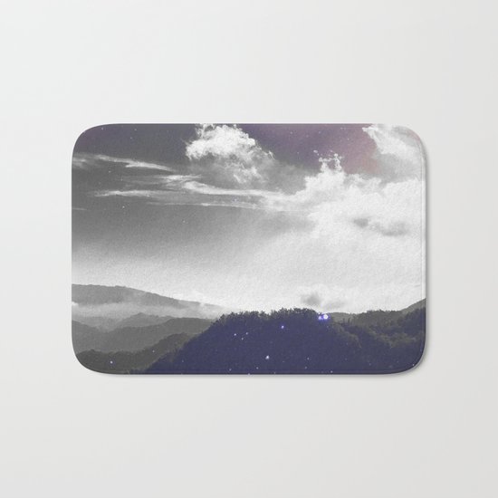 Galaxy Mountain #society6 #buyart #decor Bath Mat