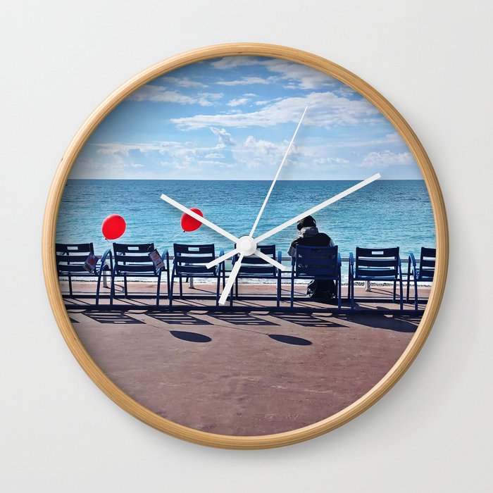 Go d'Azur Promenade des Anglais Wall Clock