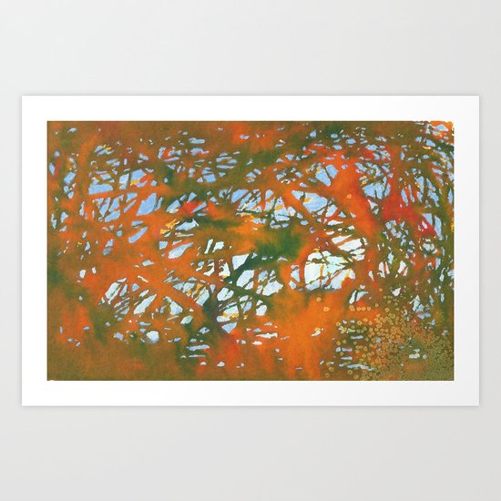 Tangled Fall Art Print