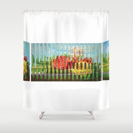 Barn Shower Curtain