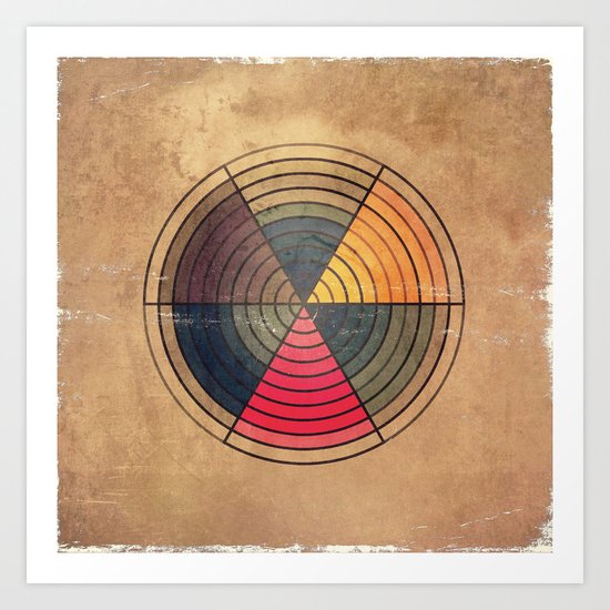 Circles C6 Art Print