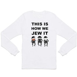 Funny Jewish Shirt | Hanukkah Shirt | Hebrew Shirt T-Shirts Long Sleeve T Shirt