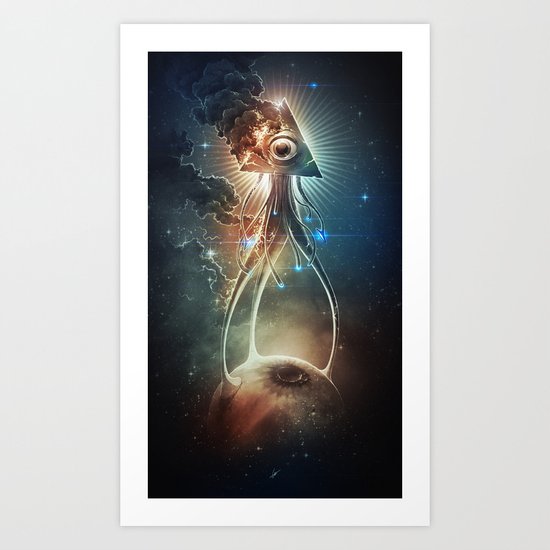 War Of The Worlds II. Art Print