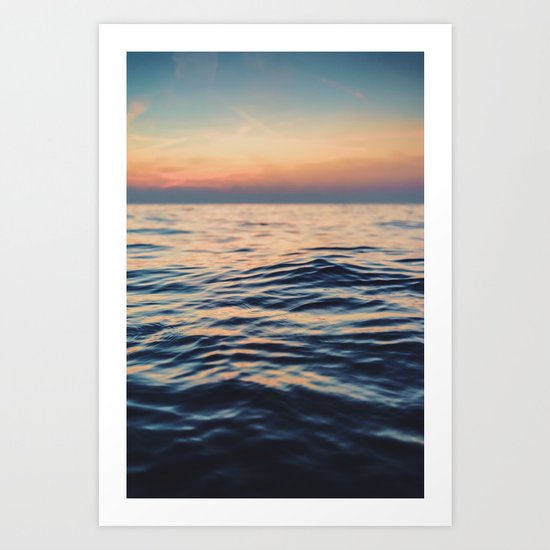 Calm Ocean Art Print