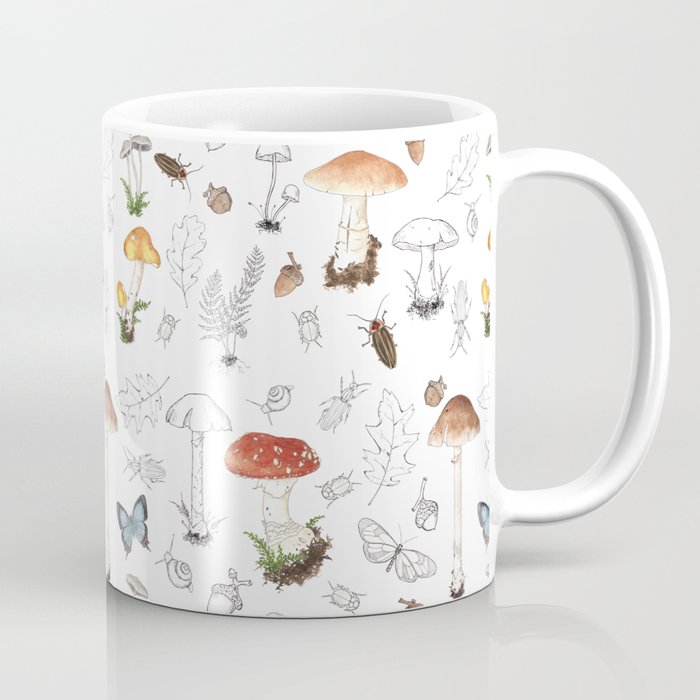 Woodland Pattern Coffee Mug