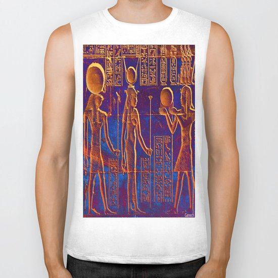 Hieroglyph Biker Tank