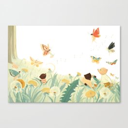 The Butterfly Field by Emily Winfield Martin Canvas Print