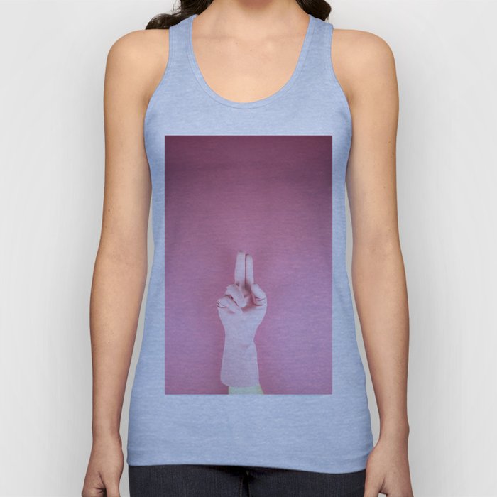 Mighty pink glove Tank Top