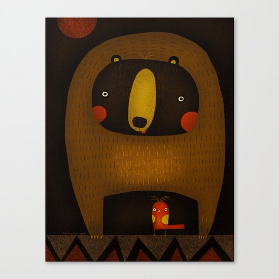 BODY GUARD Canvas Print