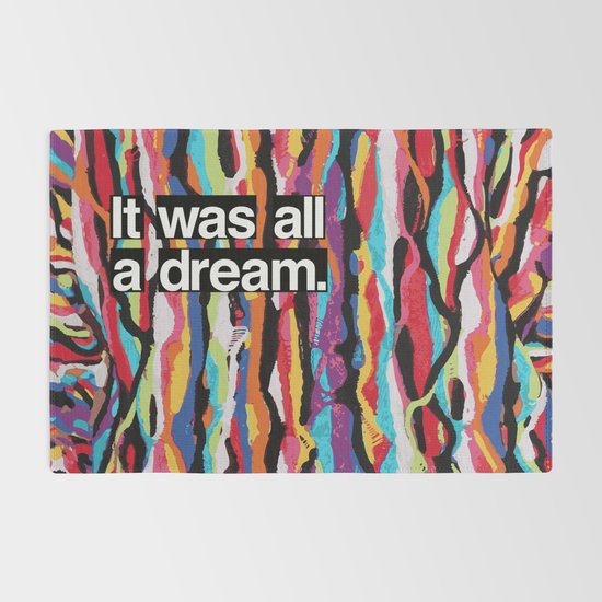 It Was All A Dream Biggie Smalls Inspired Hip Hop Design Rug By Andy Hendren Society6