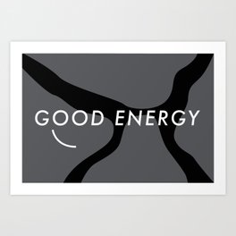 GOOD ENERGY 3 Art Print