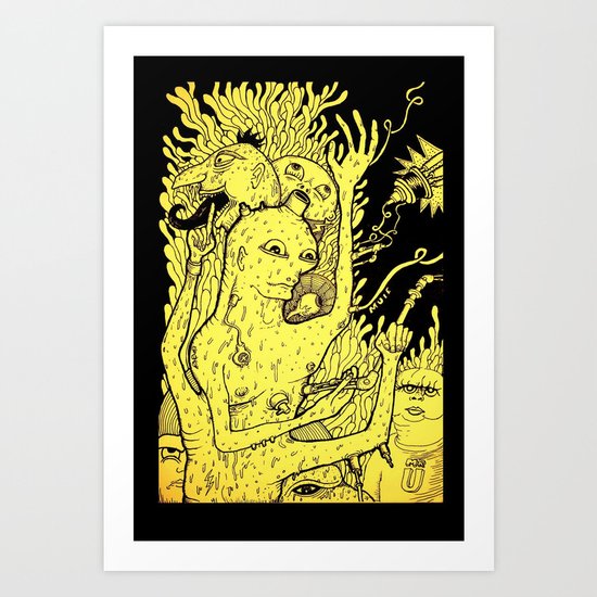R. no#3 Art Print
