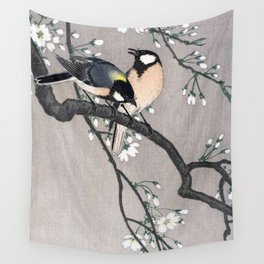 Black-capped Chickadees  Wall Tapestry