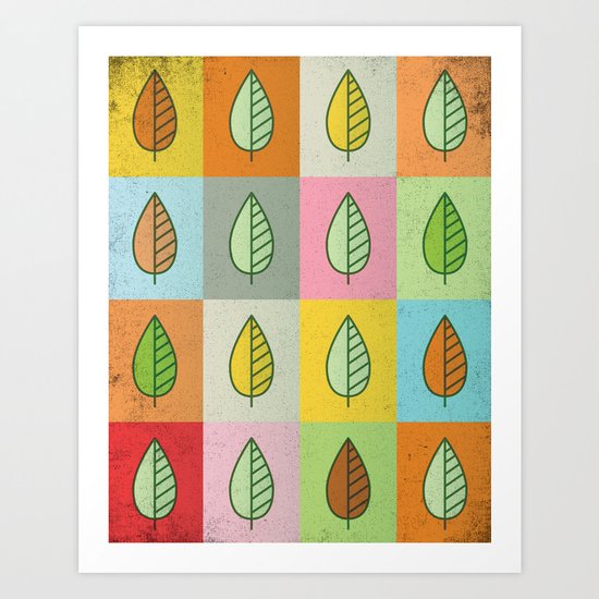 MAKE LIKE A TREE... Art Print