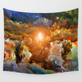 Heavenly Clouds Wall Tapestry