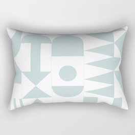 Astrid Modern Quilt Rectangular Pillow