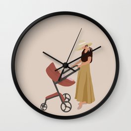 BABY AND MOTHER  Wall Clock
