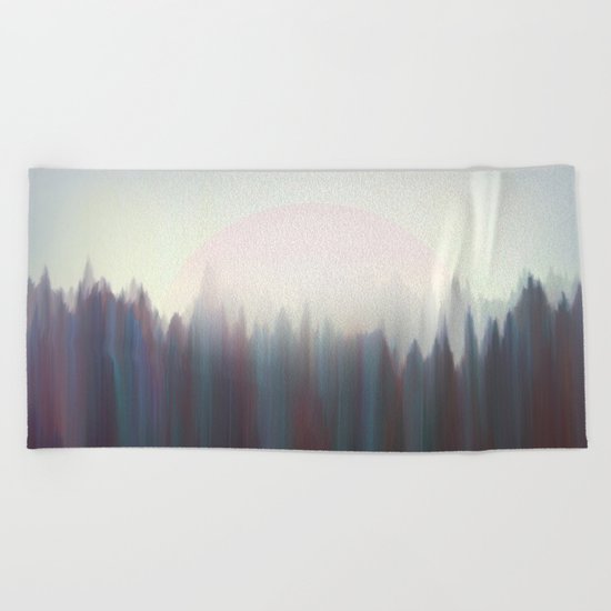 Forest Sun Beach Towel