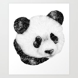 Cosmic Panda Art Print