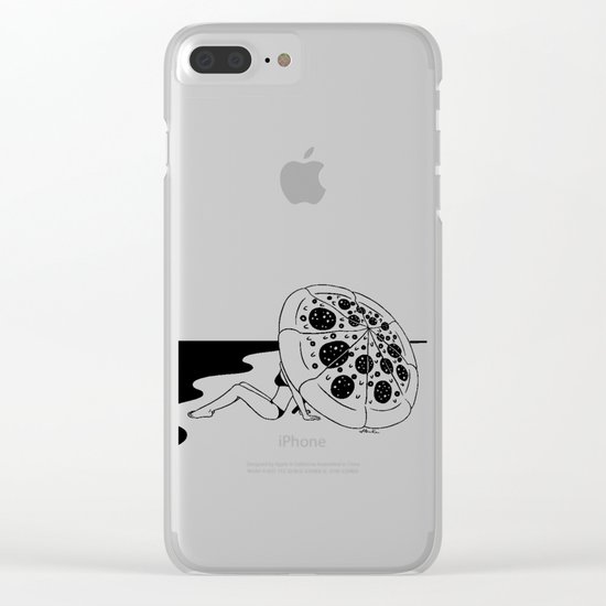 I'm melting Clear iPhone Case