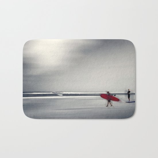 RED surfBoard 16 Bath Mat