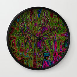 Psych Reversed Wall Clock