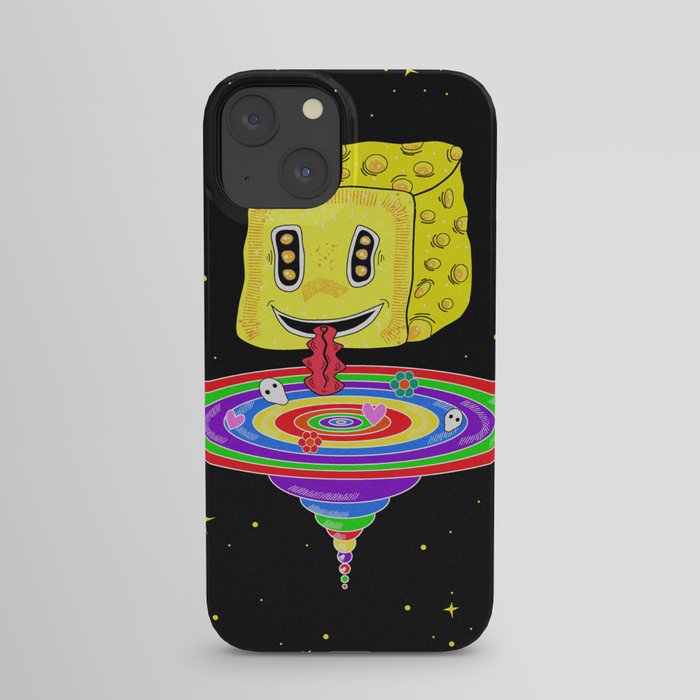 Outer space trip iPhone Case