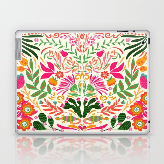 White Otami Design Laptop & iPad Skin