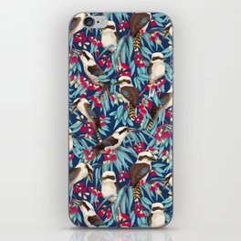 Laughing kookaburra iPhone Skin