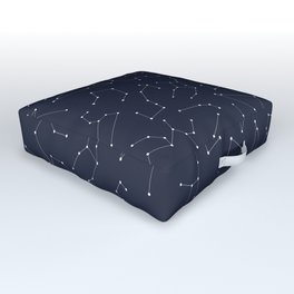 Zodiac Constellations  Outdoor Floor Cushion
