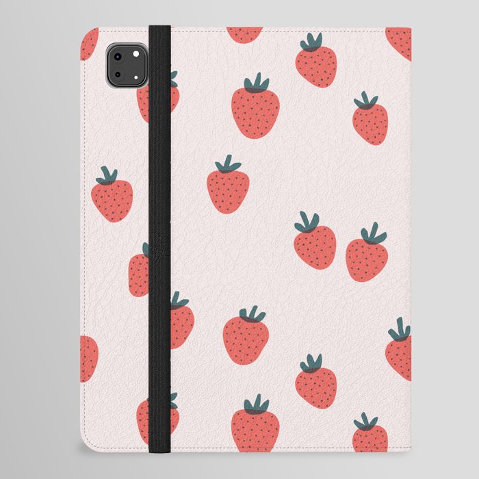 Strawberries iPad Folio Case