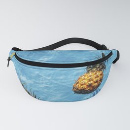 Tropical Summer Pool Pineapples Fanny Pack | Swim, Blue, Tropicalfruit, Summer, Swimmer, Tropical, Pool, Swimming, Pineapple, Photo 