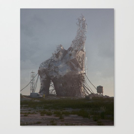 (DE)CONSTRUCT (everyday 06.17.17) Canvas Print