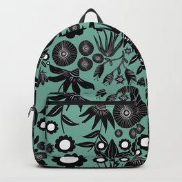 Adventure in the field of flowers - Aqua Backpack