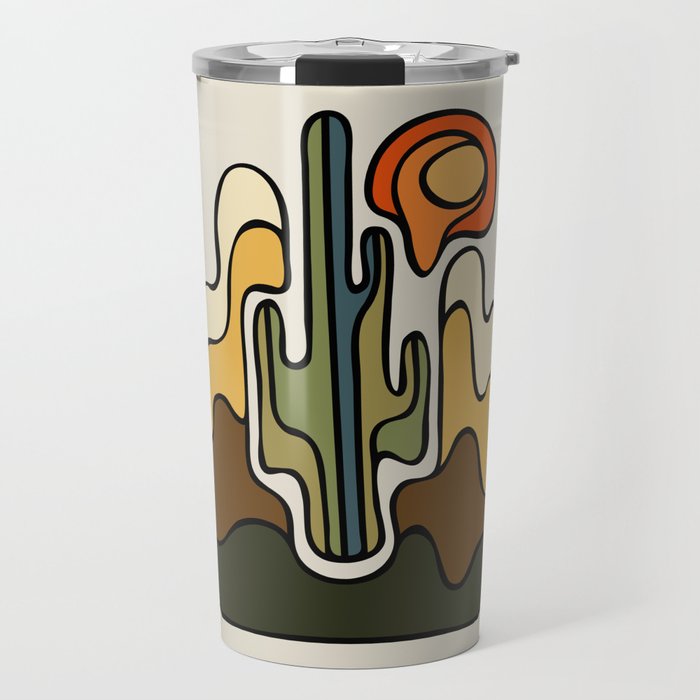 Desert Sun Travel Mug