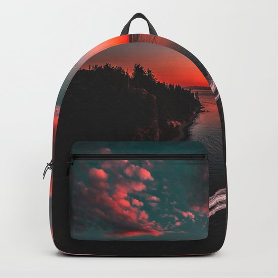 Canadian sunset #buyart #society6 Backpack
