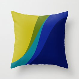 Colorful Theme - pattern style  -  chic form 00283 - decor design Throw Pillow