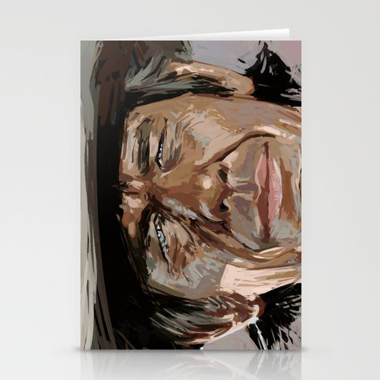Harmonica Man Stationery Cards