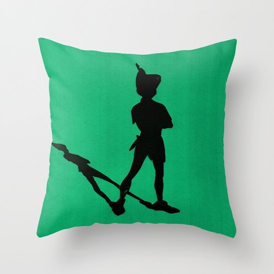 HE CAN FLY! (Peter Pan) Throw Pillow