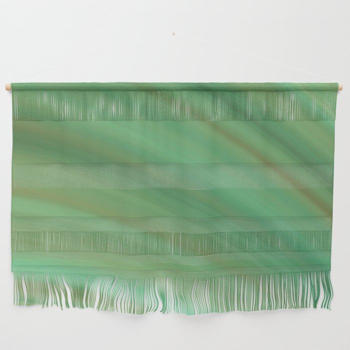 Mint Chocolate Abstract Wall Hanging
