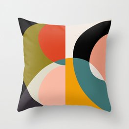 geometry shapes 3 Throw Pillow